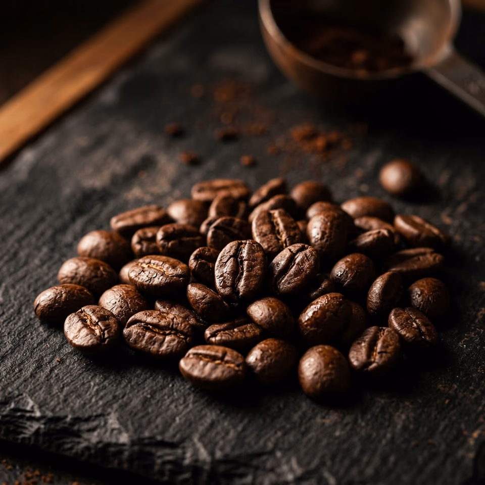 Coffee beans visual characteristics