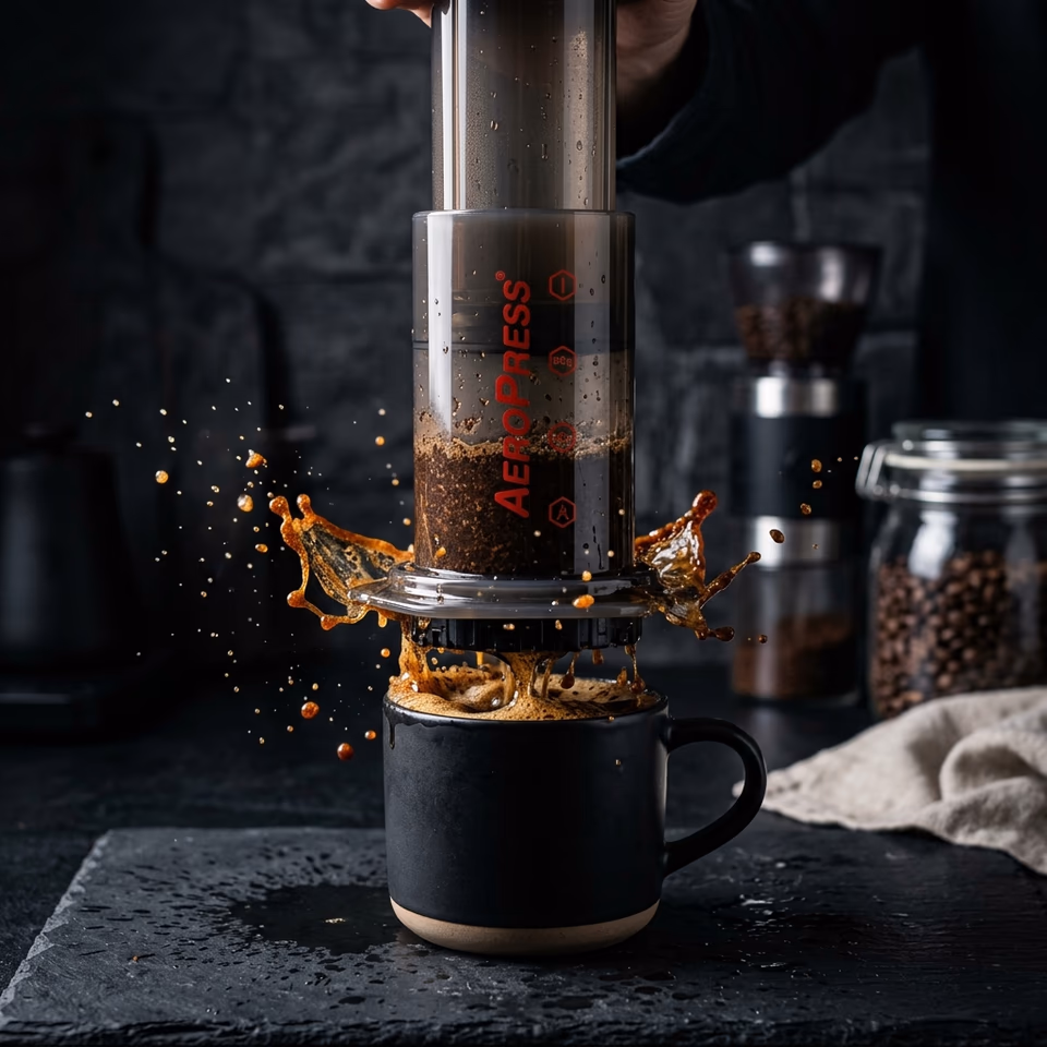 AeroPress brewer mechanism