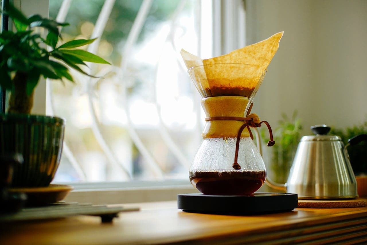 Coffee beans background