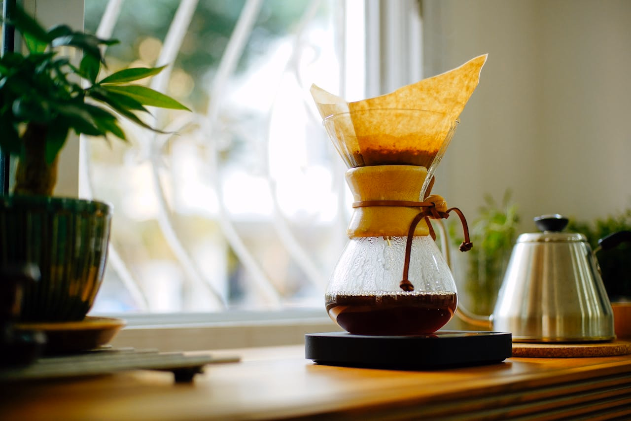 Coffee beans background