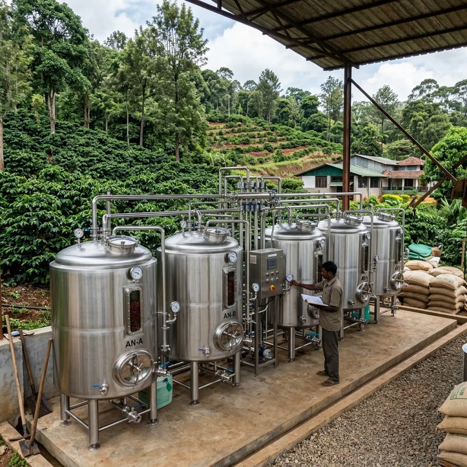 anaerobic process coffee